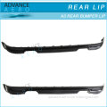 For 2006 2007 2008 2009 AUDI A3 TYPE-A POLY URETHANE REAR BUMPER LIP SPOILER BODYKITS BLACK